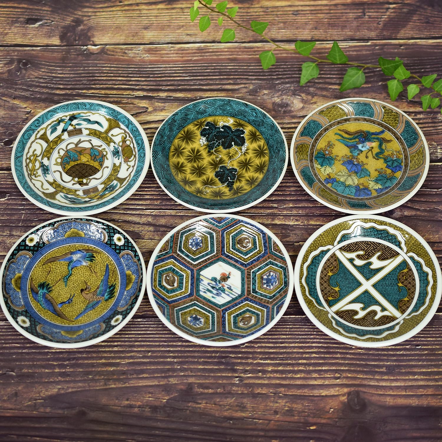 九谷焼の小皿6枚 【公式通販】